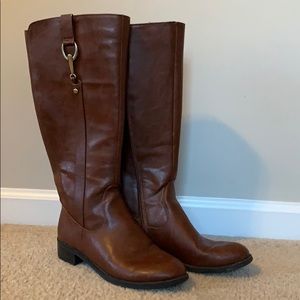 Brown Riding Boots with Buckles (7)